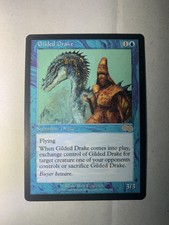 Magic the Gathering - Gilded Drake - Urza’s Saga (1998) - RESERVED LIST -NM/M