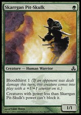Magic the Gathering MTG Skarrgan Pit-Skulk (96) Guildpact   NM