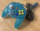 Nintendo 64 N64 Hori Pad Mini Game Controller ozeanblau HERGESTELLT IN JAPAN
