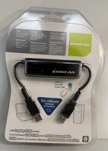 IOGEAR USB 2.0 Laptop KVM Switch with File Transfer & 1 USB Port Model # GCS661U - Picture 1 of 2