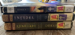 The Lost Books by Ted Dekker Set Of 3 Books 1-3 Chosen, Infidel, Renegade - Picture 1 of 7