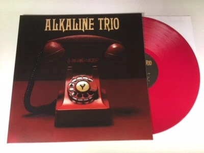 ALKALINE TRIO IS THIS THING CURSED LP RECORD BLOOD RED VINYL BRAND NEW - Image 1 of 3