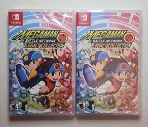Nintendo Switch Megaman Battle Network Legacy Collection Lot Of 2 - New & Sealed - Picture 1 of 3