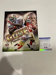 Foto firmada por Frank Gore SF San Francisco 49ers 8x10 PSA ADN PSA/ADN certificado de autenticidad a - Imagen 1 de 5