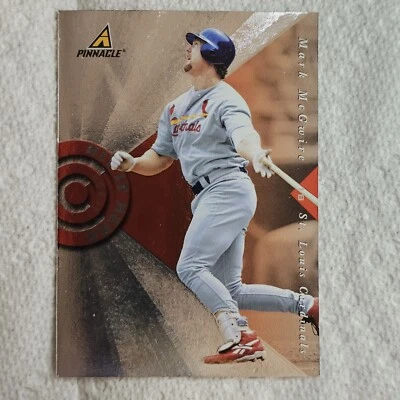 1998 Pinnacle Hit it Here /20000 Mark McGwire #8 Cardinals - Image 1 of 2