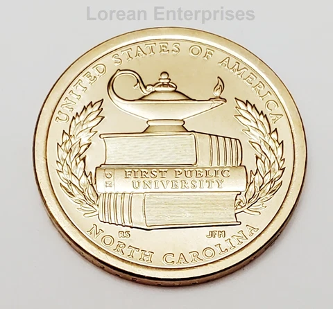 2021 D American Innovation Dollar -North Carolina-  First University ✼BU✼ Cover