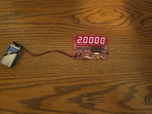 Crystal Oscillator Frequency Counter Tester 1Hz - 6Mhz ver.B USA seller - Picture 1 of 7