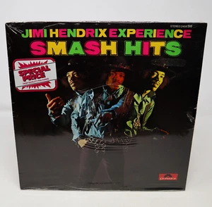 VINTAGE 1980 POLYDOR JIMI HENDRIX EXPERIENCE SMASH HITS LP VINYL RECORD SEALED - Imagen 1 de 6