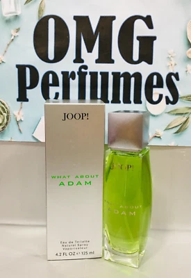 What About Adam Joop! for Men Eau de Toilette 125ml New in Unsealed Box RARE - Image 1 of 4