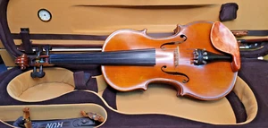 2018 Left handed Violin 4/4 Gliga Vasile Fecit Anno - Picture 1 of 7