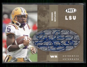 Skyler Green 2006 Sage Hit Gold Auto 33/250 - Picture 1 of 2