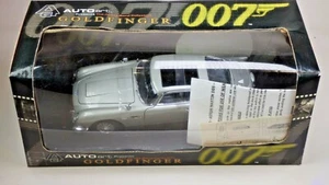 Autoart Aston Martin Bond DB5 007 1:18 Asiento Eyector Armas Coche de Juguete Modelo Clase - Imagen 1 de 12