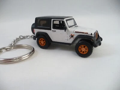 Llavero Jeep Wrangler 2012 blanco techo negro '12 llavero raro Foto 1 de 4