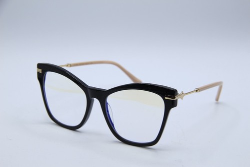 KAREN WALKER WILMA 1927294 BLACK PINK G AUTHENTIC FRAMES EYEGLASSES 53 17