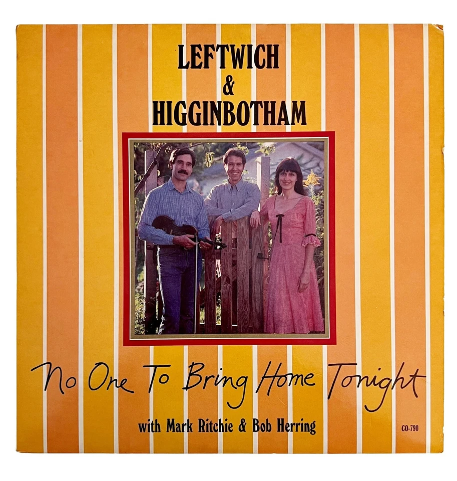 Leftwich & Higginbotham Bluegrass No One To Bring Home 1984 Vinyl 33 12" VRF3 Foto 1 de 1