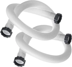Confezione 2 Per Tubo Ricambio Pompa Piscina Accessorio Intex Diametro 1,5" - Lunghezza 59" - Foto 1 di 7