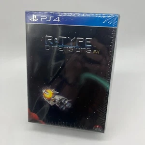R-Type Dimensions EX Collector's Edition PS4 Playstation 4 Post Card NEW SEALED - Picture 1 of 4