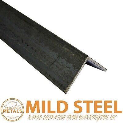 50mm X 50mm X 3mm Low-price Mild Steel Angle Iron Steel Section Thick UK Made • 5.75£