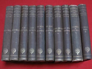 1857 WAVERLEY NOVELS ( 10 ) ~ HOUSEHOLD EDITION ~ ILLUSTRATED, BOOK PLATES - Picture 1 of 12