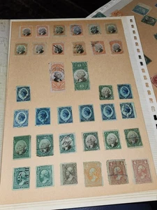Antique Collection Of Scarce US Internal Revenue POSTAGE Stamps 53 In Total  - Picture 1 of 8