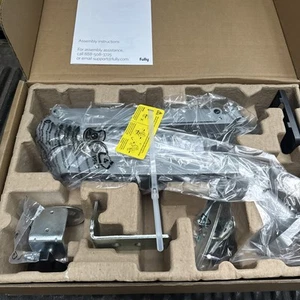 Jarvis single monitor arm 18464 brand new in the box silver color - Photo 1/4
