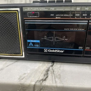 VINTAGE GoldStar Ghettoblaster TWS-6061 Top Zustand 1988 Stereo Mix Tape Radio Rec - Bild 1 von 13