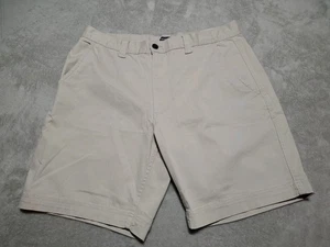 Pantalones Cortos Chinos St John's Bay Hombres 36x9 Beige Cómodos Elastizados Náuticos Golf Playa - Imagen 1 de 12