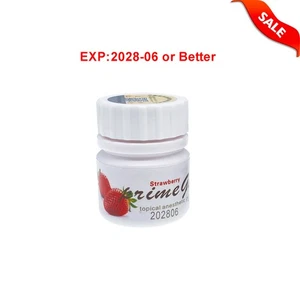 Dental Topical Anesthetic Gel 20% Benzocaine 1oz Jar, Exp 06/2028, Strawberry - Picture 1 of 1