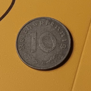Reichspfennig de colección 1941 Segunda Guerra Mundial 10, tiene defectos - Imagen 1 de 12