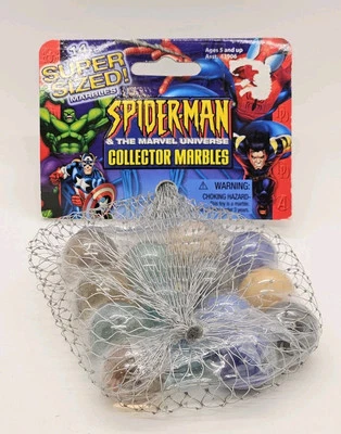 Coleccionista Canicas Spiderman y el Universo Marvel Super Talla 2003-Bolso Sellado 14 Foto 1 de 4