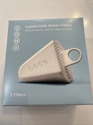 SOMA Sustainable Water Filters Replacement 2-Pack New-Sealed - Image 1 of 4