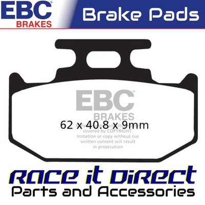Pastillas Freno Traseras YAMAHA WR 400 F 1998-1999 TT EBC Foto 1 de 4