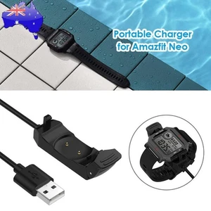 Fast USB Charging Cable Portable Charger Device for Amazfit Neo Smart Watch 1m - Photo 1 sur 8
