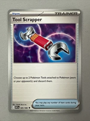 Pokemon TCG * SV White Flare 085/086 Tool Scrapper Uncommon * FRESH PK - Image 1 of 2