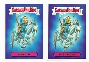 Garbage Pail Kids 2017 Adam-Geddon conjunto base casi completo 172/180 tarjetas - Imagen 1 de 1