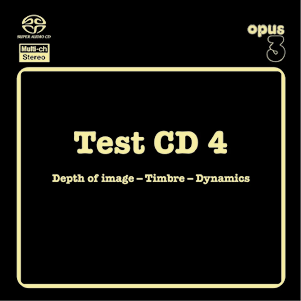 OPUS3 Testrecord 4 Depth Of Image - Timbre - Dynamics - LP 180g Vinyl - Bild 1 von 1