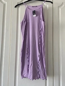 Ladies Lilac Dress Size 18 - Picture 1 of 5