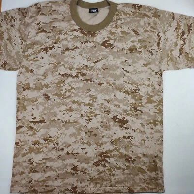 Vintage Fox Outdoor Products Digital Desert Camo T Shirt Single Stitch Sz L - Image 1 of 4