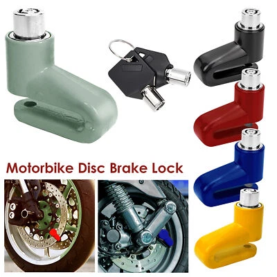 Motorbike Security Disc Lock Alarm Brake Scooter Motorcycle Bike Security - Image 1 of 4
