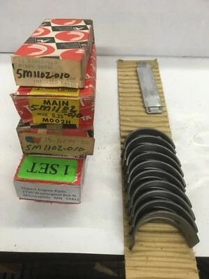 FITS TOYOTA STARLET 4KC 1290cc 1981-1982 MAIN BEARING SET 5M1102-010 11701-13010 - Image 1 of 2