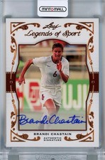2011 Leaf Legends Of Sport Brandi Chastain Auto Ba14 19/20