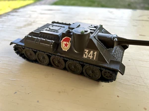 Vintage Soviet Army Military SU-100 Metal USSR (006) - Picture 1 of 7