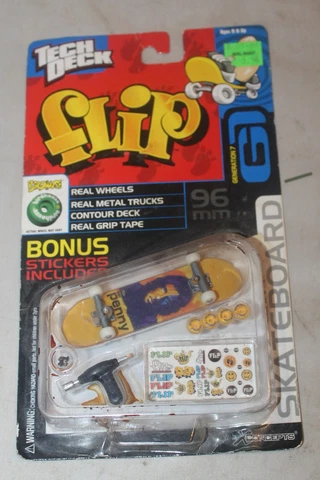 Tech Deck FLIP Generation 7 G& Skateboard Skatedeck Sealed 96MM Cover