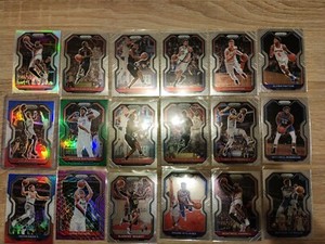 Panini NBA Prizm 20-21 Lot. Silver Prizm, Green, Blue White Red... 18 Card's