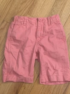 Gap Kids Boys Girls Shorts School Outfit Size 7 Salmon Pink - Picture 1 of 4