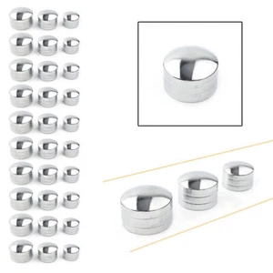 Fit Harley Electra Glide 13mm Interior Schrauben Bolt Topper Caps Cover Middle - Picture 1 of 12