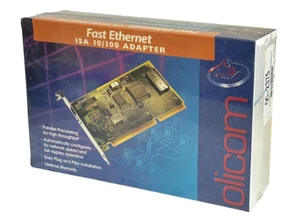 NEU VERSIEGELT OLICOM OC-2375/23751681 SCHNELL EtherNet ISA 10/100 ADAPTERKARTE - Bild 1 von 4