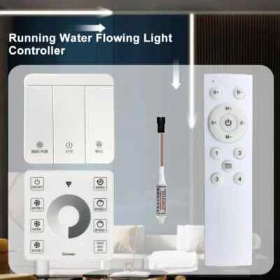 Running Water Flowing Horse Race LED Light Controller RF Touch Wireless Panel - Image 1 of 4