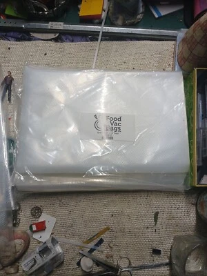 Bolsas para aspiradoras de alimentos 50 cuartos 8 X 12 bolsas Foto 1 de 4