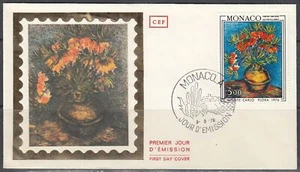 Monaco Scott 1022 FDC - Intl. Flower Show - Picture 1 of 1